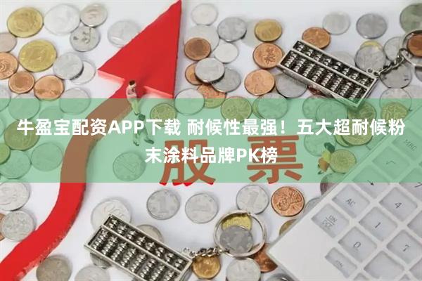 牛盈宝配资APP下载 耐候性最强！五大超耐候粉末涂料品牌PK榜